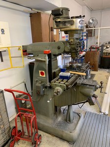 Thumbnail image of Adcock-Shipley Bridgeport Turret Mill Milling Machine + Tooling Engineering