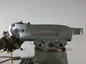 Thumbnail image of Adcock-Shipley Bridgeport Turret Mill Milling Machine + Tooling Engineering