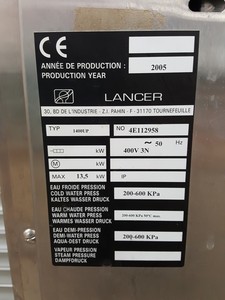 Thumbnail image of Lancer Dishwasher 1400UP Laboratory Glass Washer Lab