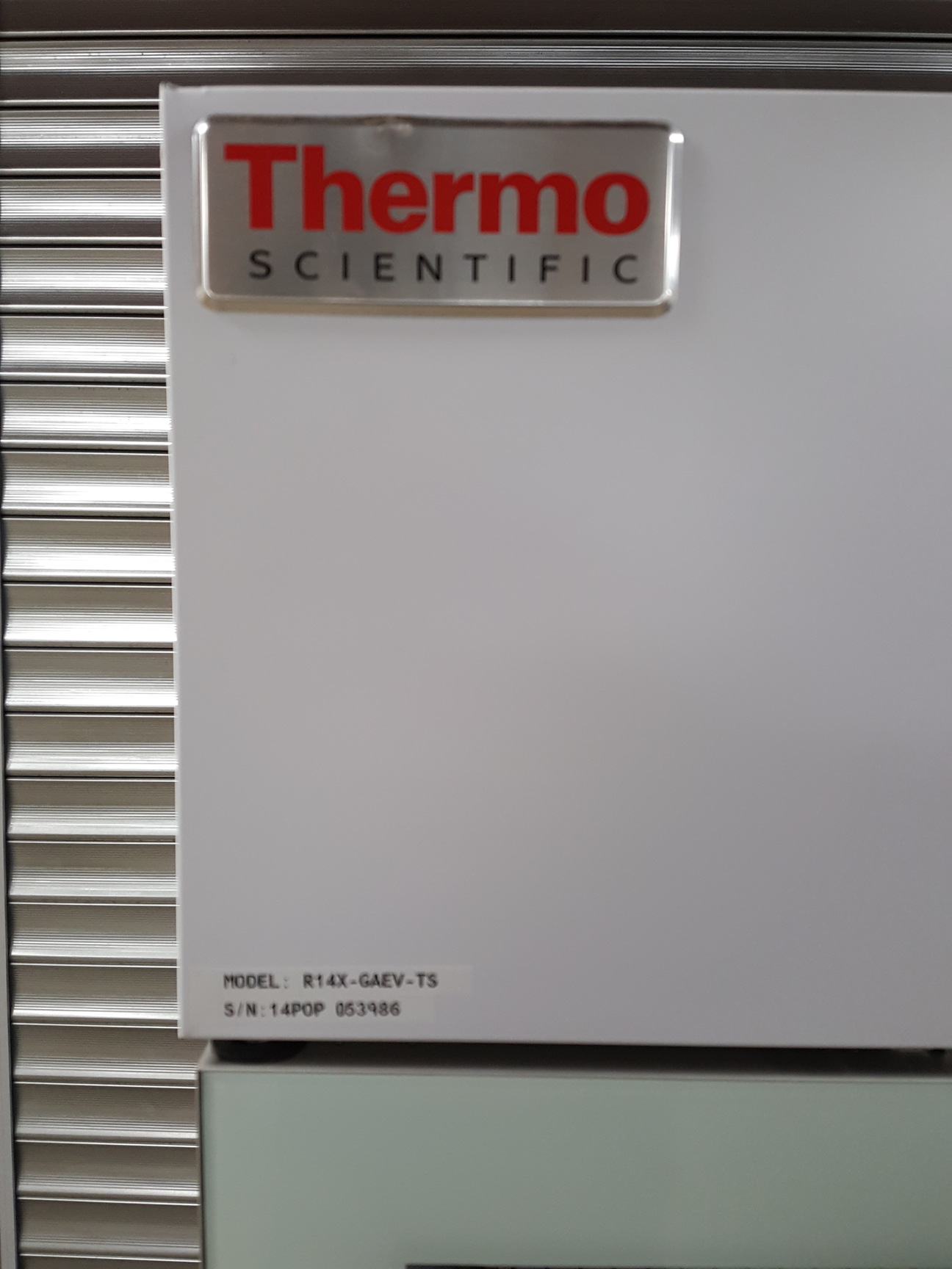 Image of Thermo Scientific Laboratory Refrigerator/Fridge Model - R14X-GAEV-TS Lab Faulty