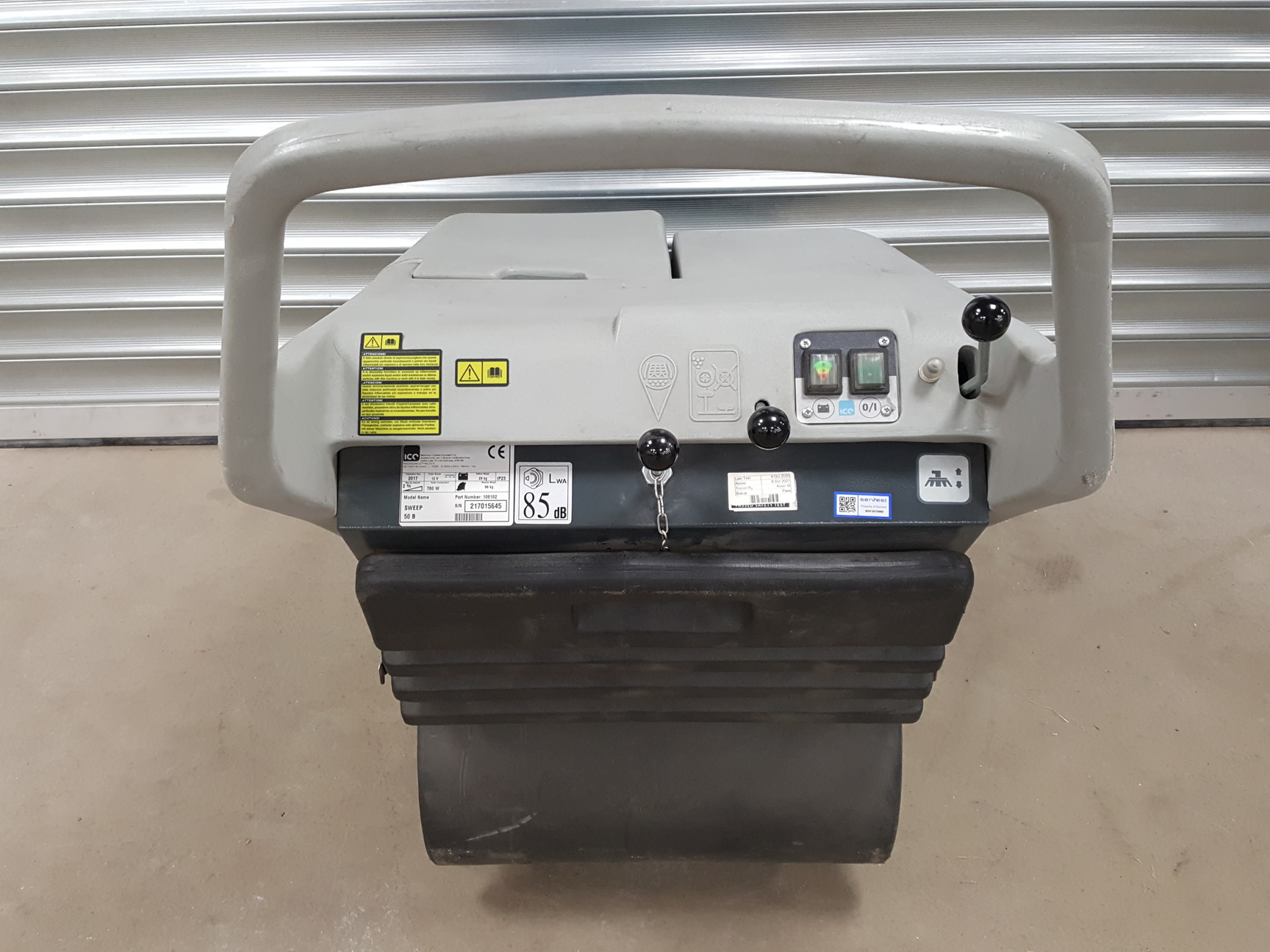 Image of Ice Sweep 50 B Sweeping Machine PN - 108102 Industrial Commercial Floor Cleaner