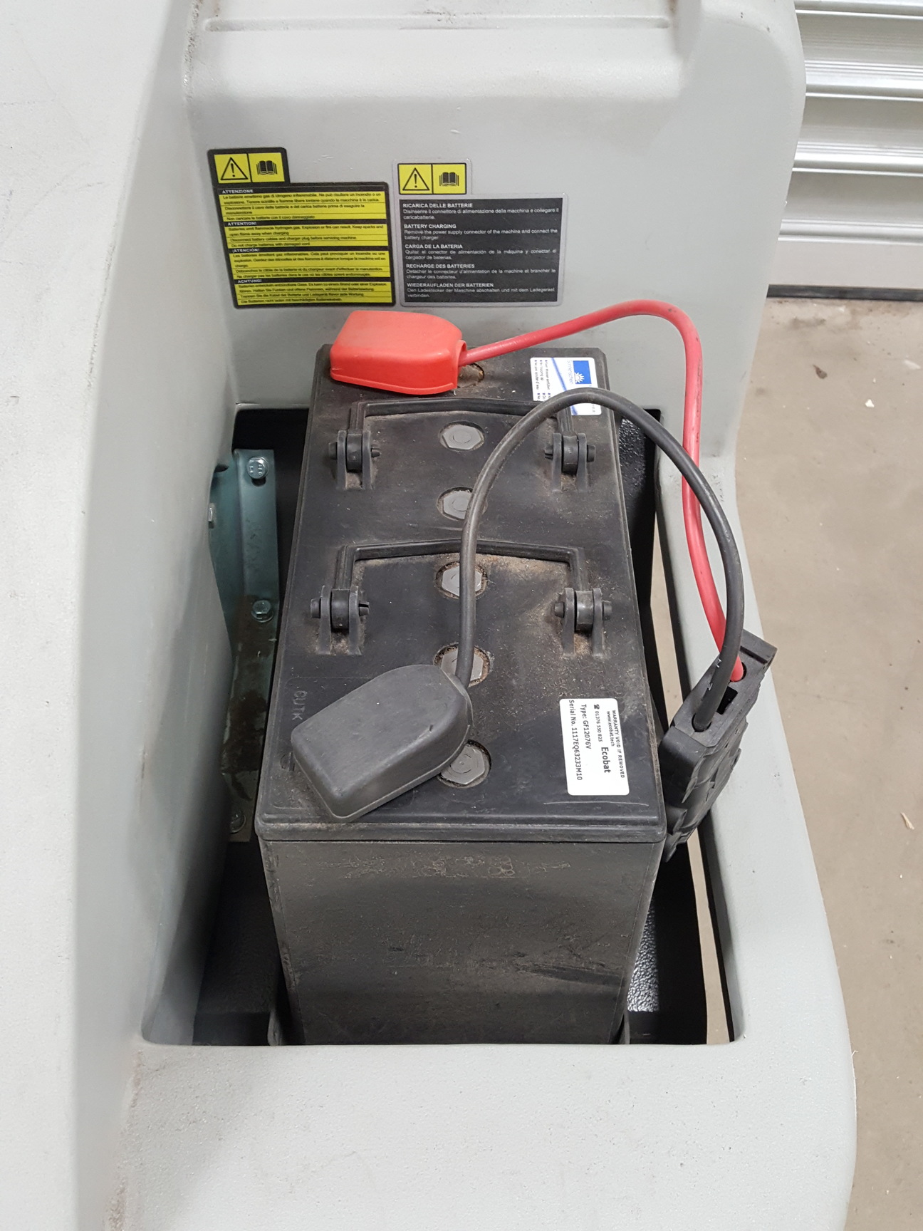 Image of Ice Sweep 50 B Sweeping Machine PN - 108102 Industrial Commercial Floor Cleaner
