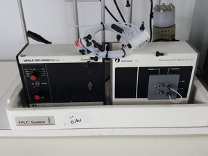 Thumbnail image of Pharmacia LKB FPLC System P-6000,  LCC-501, UV-1, MV-7, MV-8 Lab