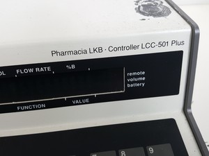 Thumbnail image of Pharmacia LKB FPLC System P-6000,  LCC-501, UV-1, MV-7, MV-8 Lab