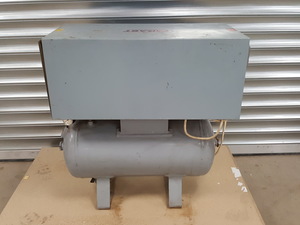 Image of Gast 5H Series Air Compressor Model - 5HCE-790D-M501X-1 & Welded Air Receiver