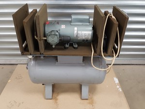 Thumbnail image of Gast 5H Series Air Compressor Model - 5HCE-790D-M501X-1 & Welded Air Receiver