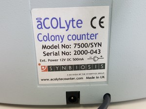 Thumbnail image of Synbiosis Acolyte Colony Counter Model - 7500/SYN Lab