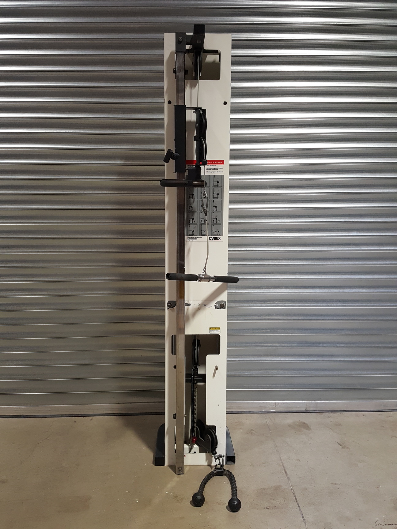 Image of Cybex Modular Free Standing Cable Column Weight Machine Model 5315 Gym