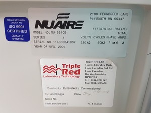 Thumbnail image of Nuaire DHD Autoflow Series 4 CO2 Incubator  Model - NU-5500E  Lab Spares/Repair 