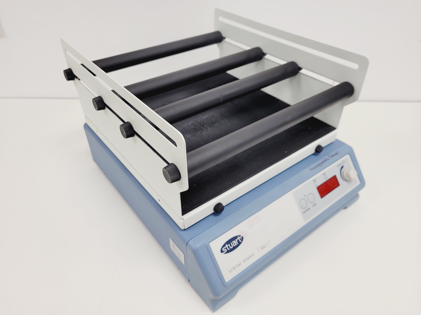 Image of Stuart Orbital Shaker Model SSL1 with 4 x Retaining Bars Lab