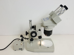Thumbnail image of Meiji Techno EMT Stereo Zoom Microscope + Power Supply Lab