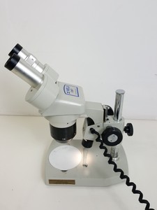 Thumbnail image of Meiji Techno EMT Stereo Zoom Microscope + Power Supply Lab