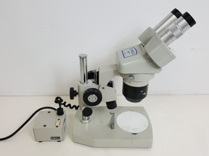 Thumbnail image of Meiji Techno EMT Stereo Zoom Microscope + Power Supply Lab