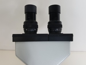 Thumbnail image of Hund Wetzlar Wilovert Inverted Microscope 10/0.25 Ph-p & A4/0.10 Objectives Lab