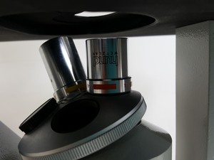 Thumbnail image of Hund Wetzlar Wilovert Inverted Microscope 10/0.25 Ph-p & A4/0.10 Objectives Lab