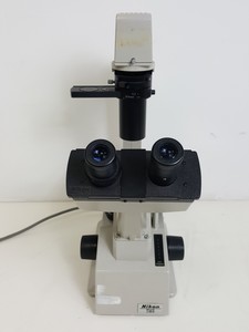 Thumbnail image of Nikon TMS Inverted Phase Contrast Microscope with 2 x Objectives Lab 