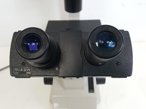 Thumbnail image of Nikon TMS Inverted Phase Contrast Microscope with 2 x Objectives Lab 