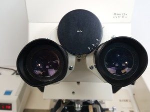 Thumbnail image of Carl Zeiss Axiophot Fluorescent Microscope w/ 6 Objectives Apchromat Neofluar
