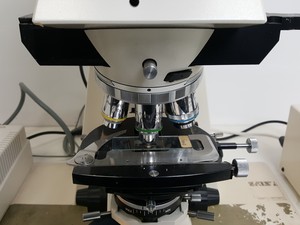 Thumbnail image of Carl Zeiss Axiophot Fluorescent Microscope w/ 6 Objectives Apchromat Neofluar