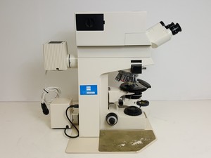 Thumbnail image of Carl Zeiss Axiophot Fluorescent Microscope w/ 6 Objectives Apchromat Neofluar