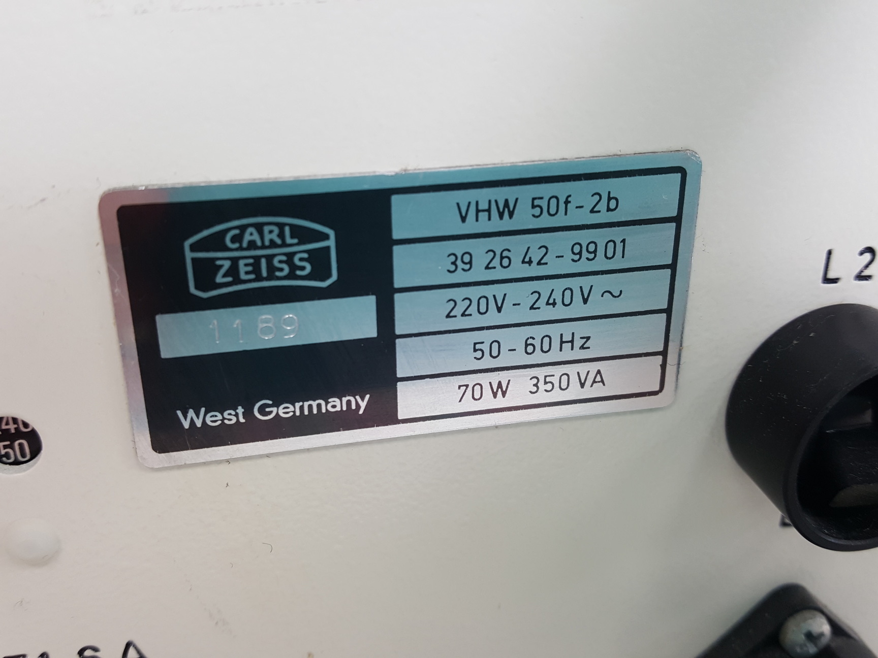Image of Carl Zeiss Axiophot Fluorescent Microscope w/ 6 Objectives Apchromat Neofluar