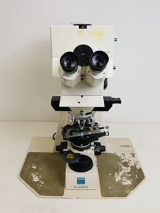 Thumbnail image of Carl Zeiss Axiophot Fluorescent Microscope w/ 6 Objectives Apchromat Neofluar
