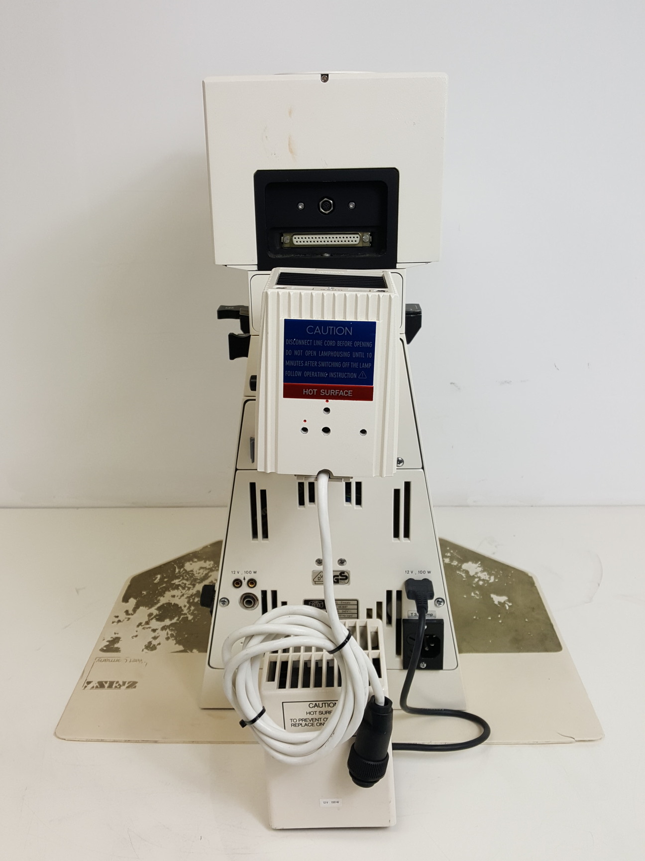 Image of Carl Zeiss Axiophot Fluorescent Microscope w/ 6 Objectives Apchromat Neofluar