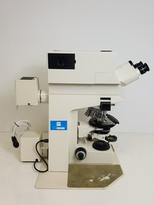 Thumbnail image of Carl Zeiss Axiophot Fluorescent Microscope w/ 6 Objectives Apchromat Neofluar