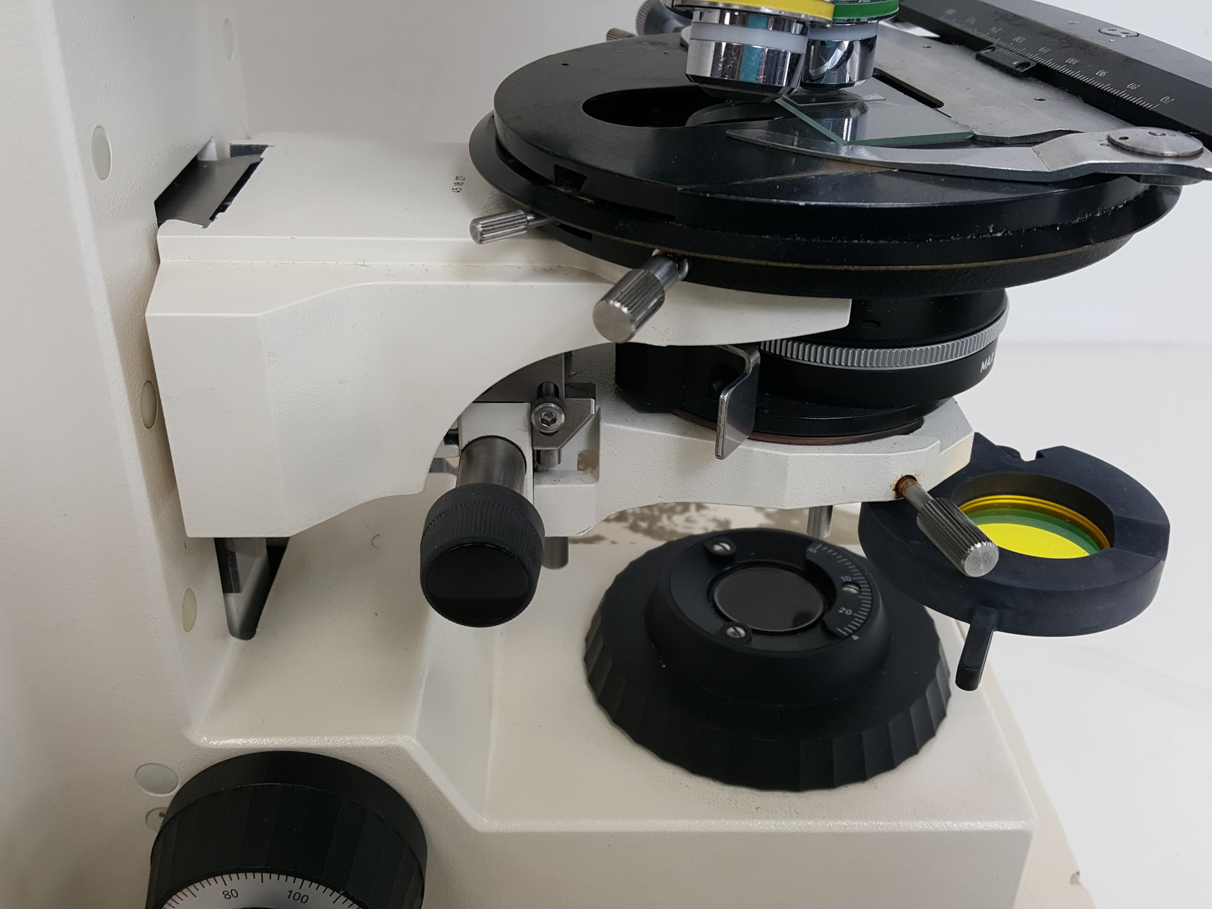 Image of Carl Zeiss Axiophot Fluorescent Microscope w/ 6 Objectives Apchromat Neofluar
