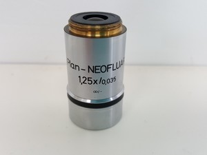 Thumbnail image of Carl Zeiss Axiophot Fluorescent Microscope w/ 6 Objectives Apchromat Neofluar