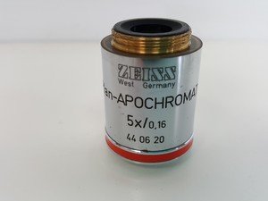 Thumbnail image of Carl Zeiss Axiophot Fluorescent Microscope w/ 6 Objectives Apchromat Neofluar