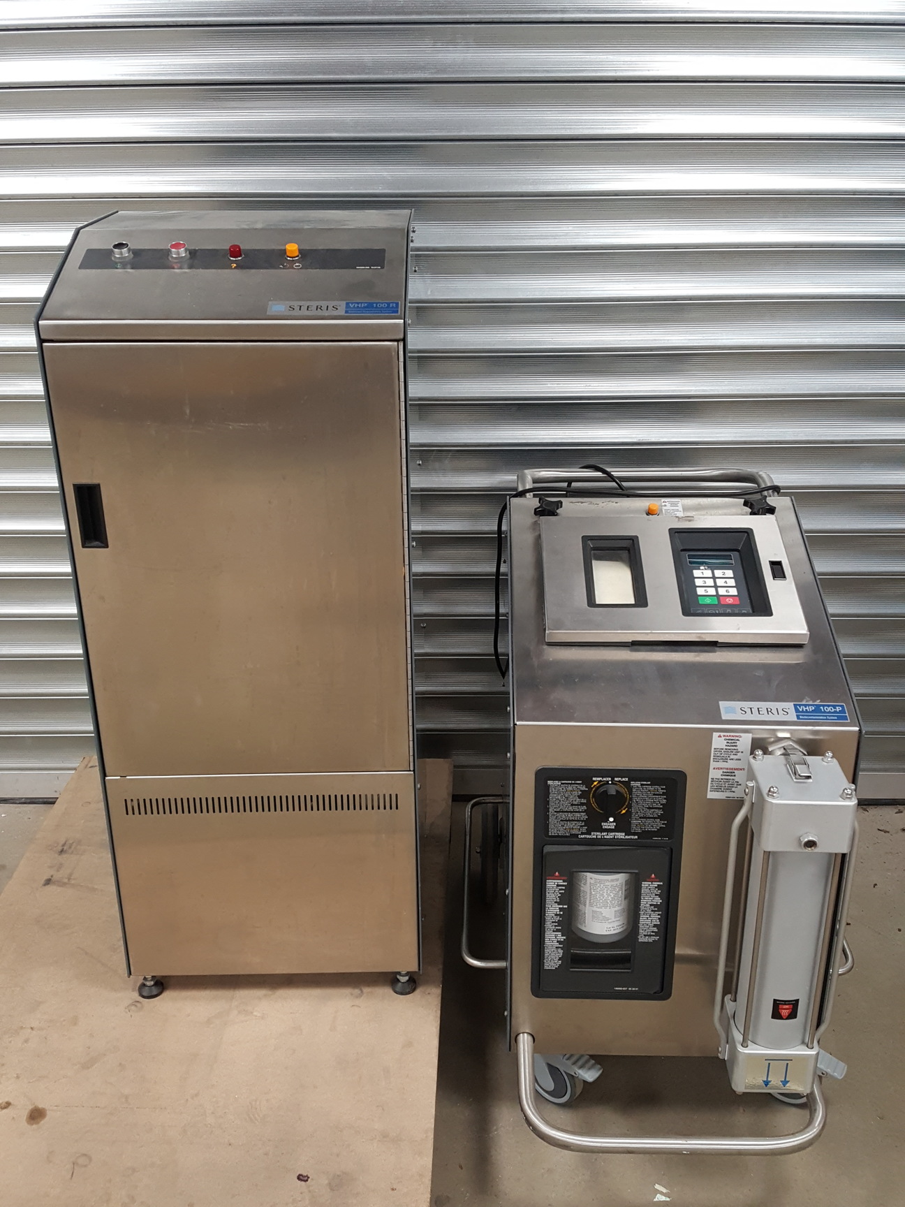 Image of Steris VHP 100-P Biodecontamination & VHP 100 R Desiccant Regeneration System