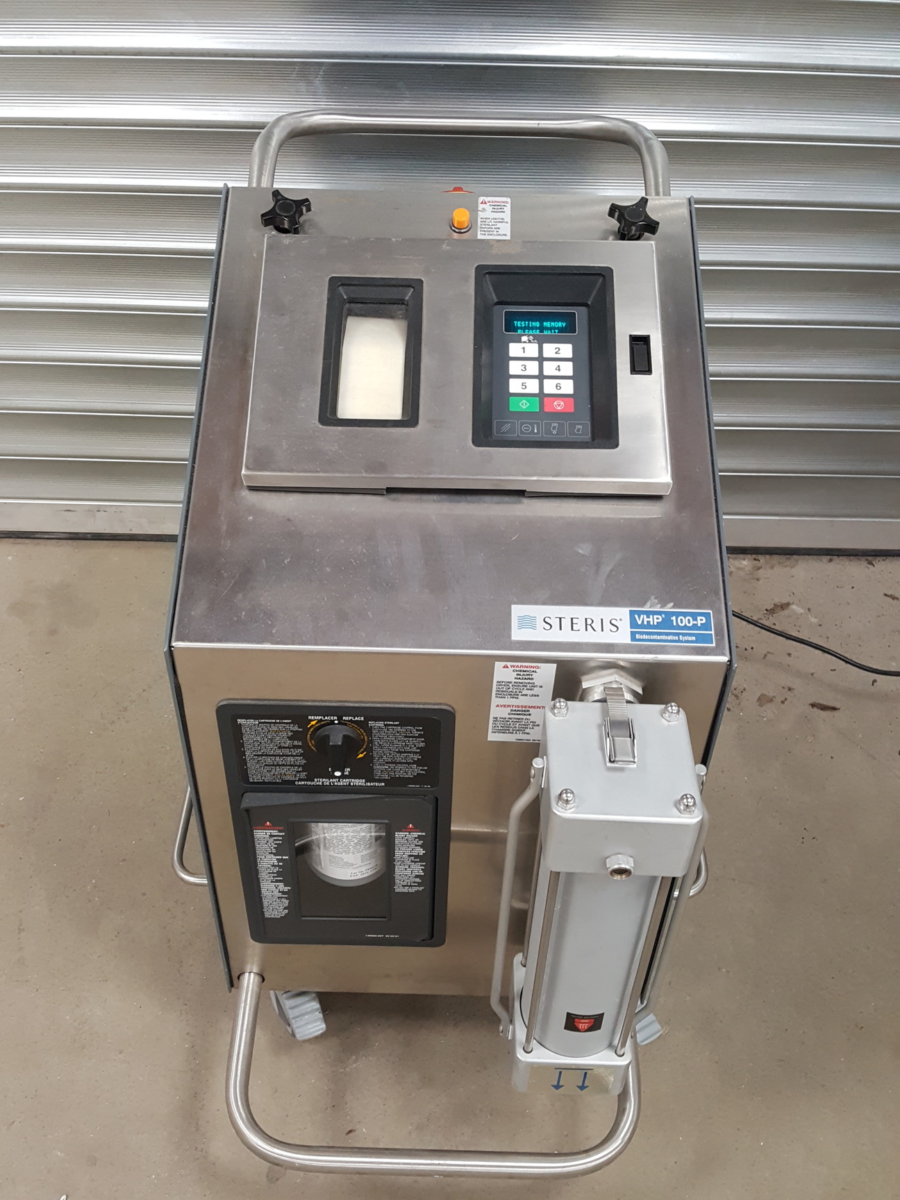 Image of Steris VHP 100-P Biodecontamination & VHP 100 R Desiccant Regeneration System