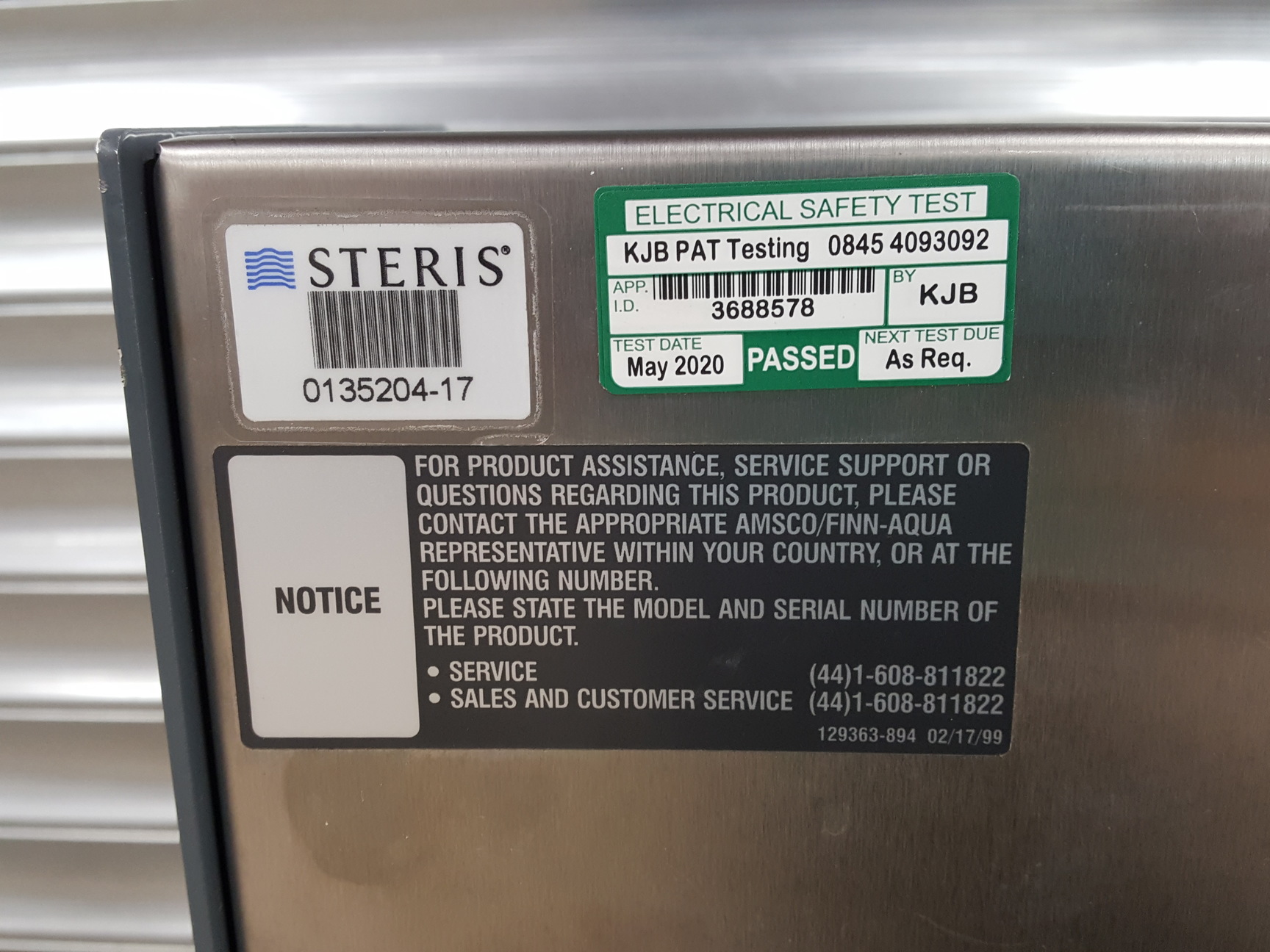Image of Steris VHP 100-P Biodecontamination & VHP 100 R Desiccant Regeneration System