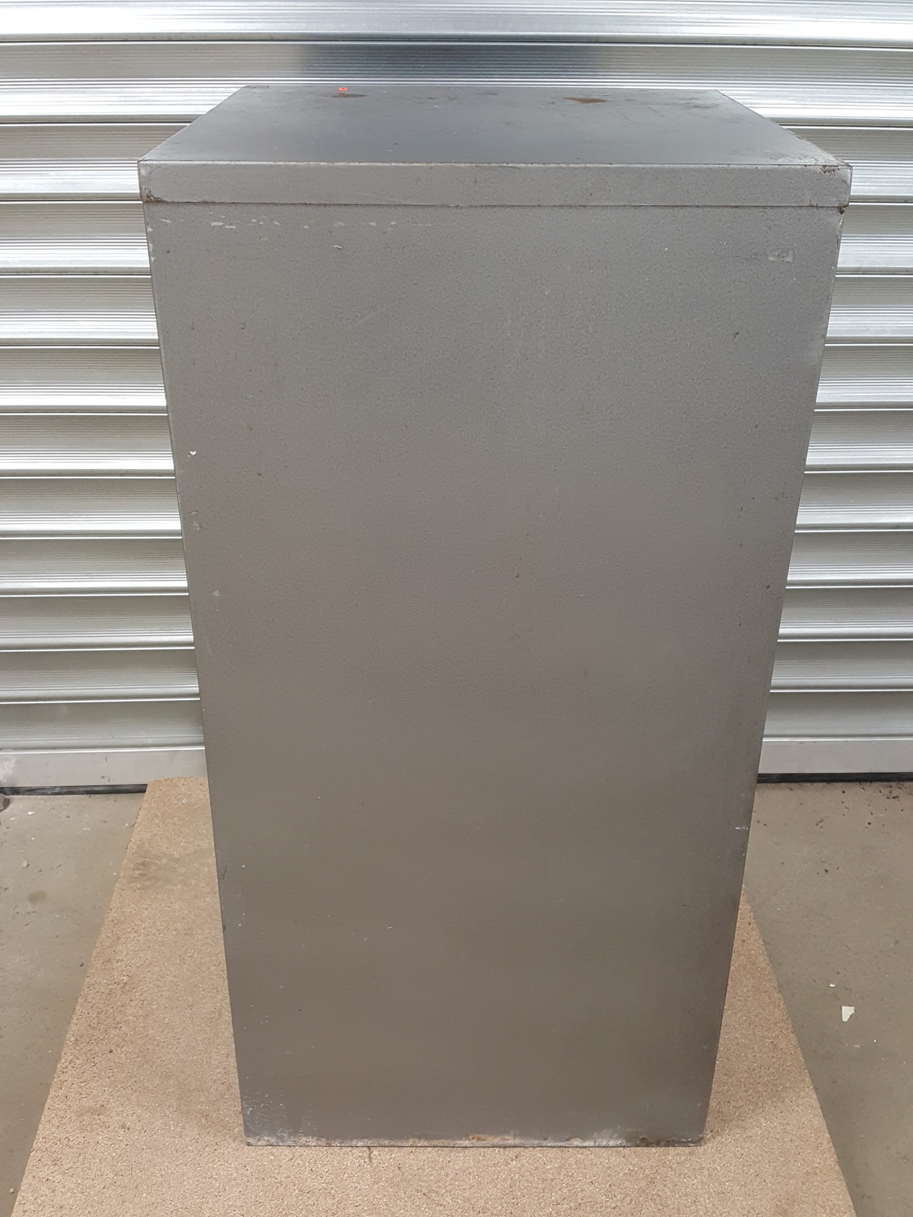 Image of Grey Flammable Hazardous Safety Storage Cabinet Lab