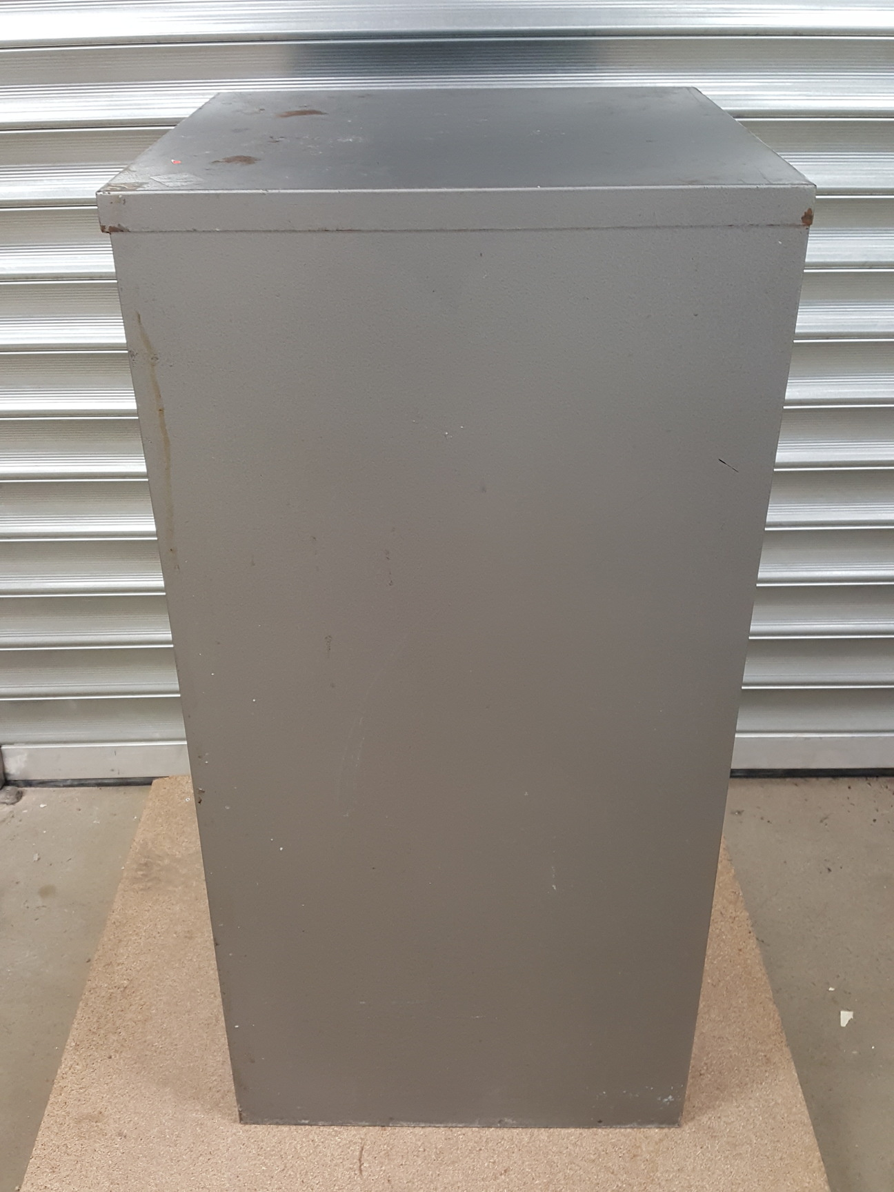 Image of Grey Flammable Hazardous Safety Storage Cabinet Lab