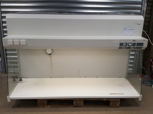 Thumbnail image of Kendro Heraeus Hera Guard Flow Cabinet Clean Bench Type HPH 18 Lab Laminar Flow
