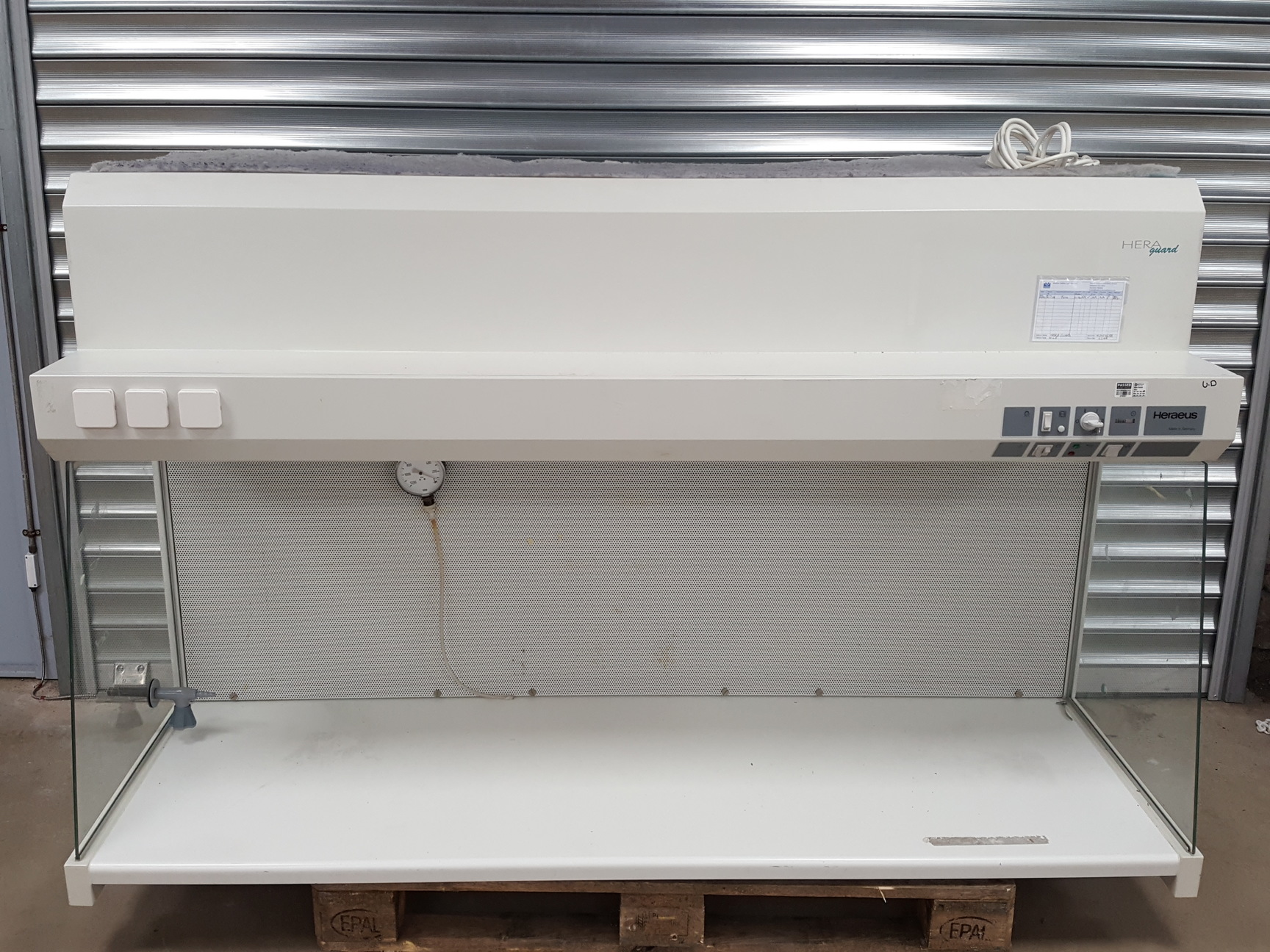 Image of Kendro Heraeus Hera Guard Flow Cabinet Clean Bench Type HPH 18 Lab Laminar Flow