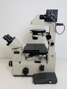 Thumbnail image of Olympus IMT-2 Microscope w/ 4 x Objectives - LWD CDPlan 40PL, 20PL,  SPlan 10PL