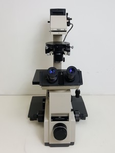 Thumbnail image of Olympus IMT-2 Microscope w/ 4 x Objectives - LWD CDPlan 40PL, 20PL,  SPlan 10PL