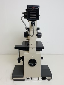 Thumbnail image of Olympus IMT-2 Microscope w/ 4 x Objectives - LWD CDPlan 40PL, 20PL,  SPlan 10PL