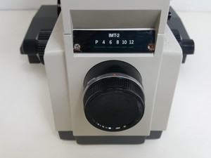Thumbnail image of Olympus IMT-2 Microscope w/ 4 x Objectives - LWD CDPlan 40PL, 20PL,  SPlan 10PL