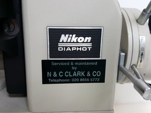Thumbnail image of Nikon Diaphot Phase Contrast Microscope & 3 x Objectives Spares/Repairs