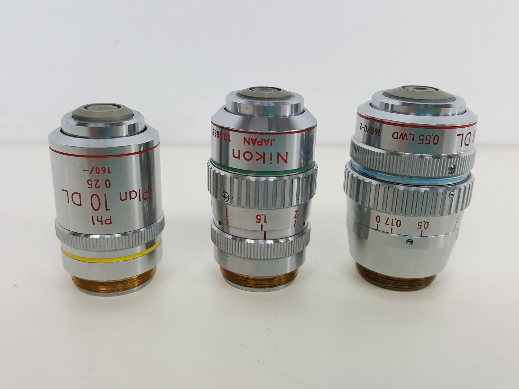 Image of Nikon Diaphot Phase Contrast Microscope & 3 x Objectives Spares/Repairs