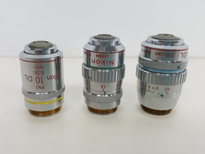 Thumbnail image of Nikon Diaphot Phase Contrast Microscope & 3 x Objectives Spares/Repairs