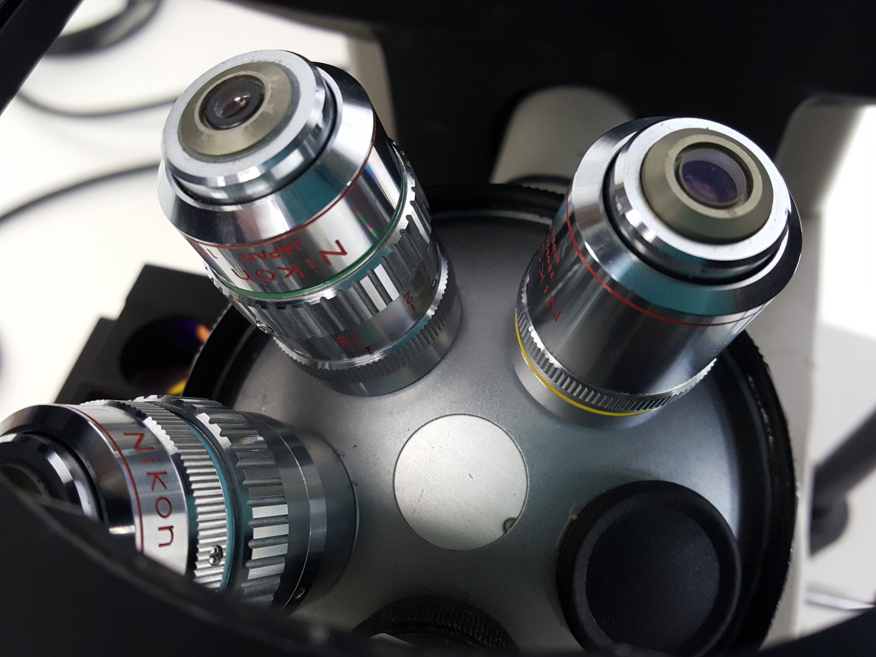 Image of Nikon Diaphot Phase Contrast Microscope & 3 x Objectives Spares/Repairs