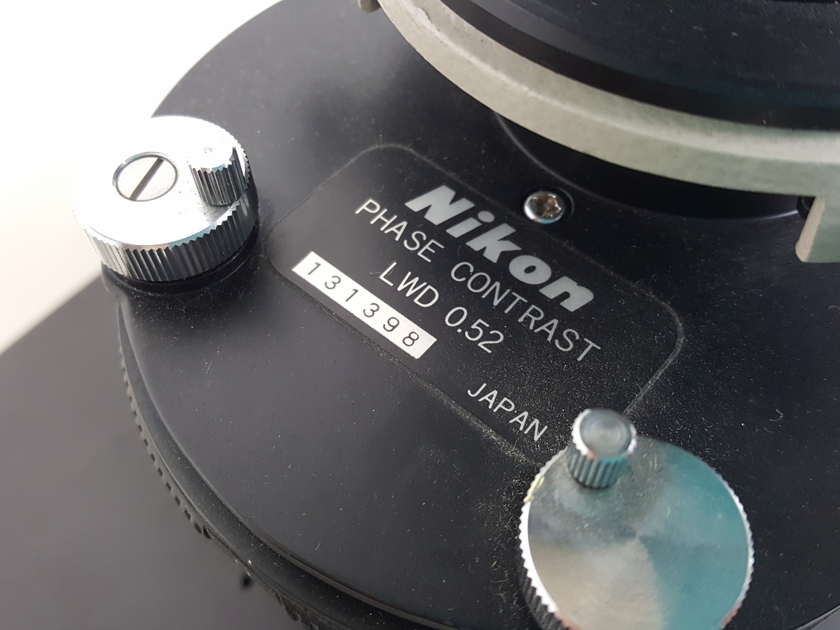 Image of Nikon Diaphot Phase Contrast Microscope & 3 x Objectives Spares/Repairs