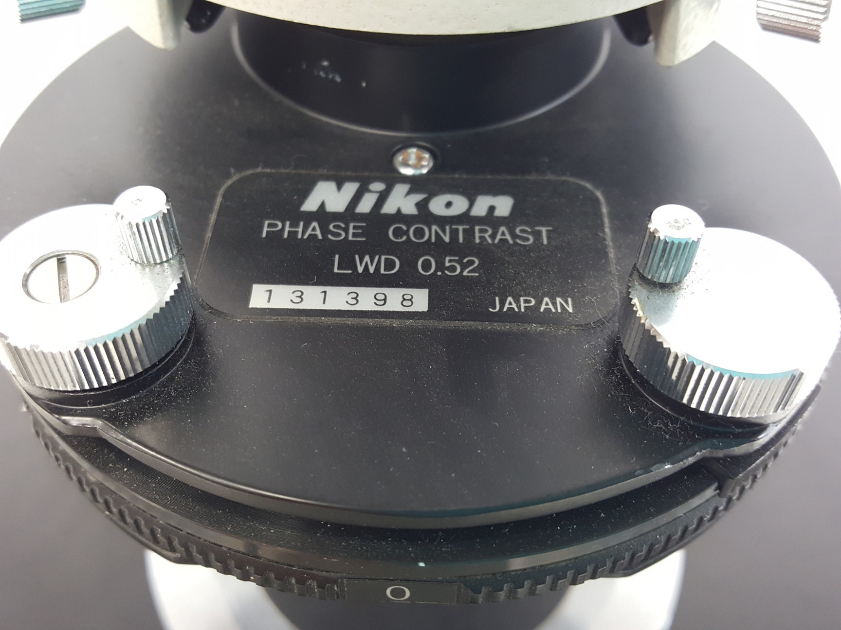 Image of Nikon Diaphot Phase Contrast Microscope & 3 x Objectives Spares/Repairs