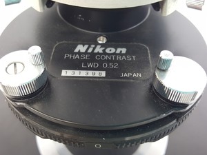 Thumbnail image of Nikon Diaphot Phase Contrast Microscope & 3 x Objectives Spares/Repairs