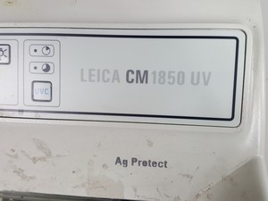 Thumbnail image of Leica CM 1850 UV Cryostat  Model - CM1850UV-1-1 Lab Spares/Repairs